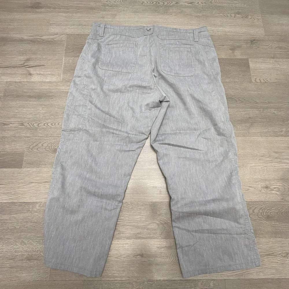 Kuhl Cabo Pants Womens 14 Short Gray Capri Hiking Outdoor Utility Crop Gorpcore - Picture 4 of 13